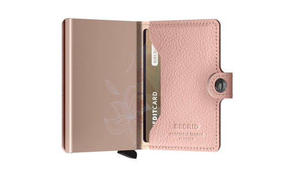 Secrid Wallet Secrid Miniwallet Stitch Magnolia