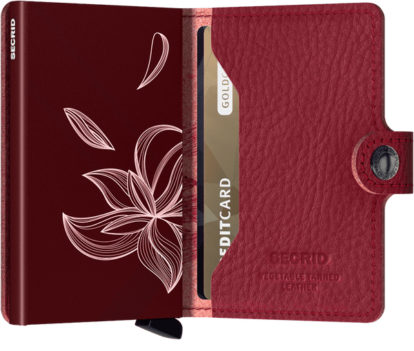 Secrid Wallet Secrid Miniwallet Stitch Magnolia