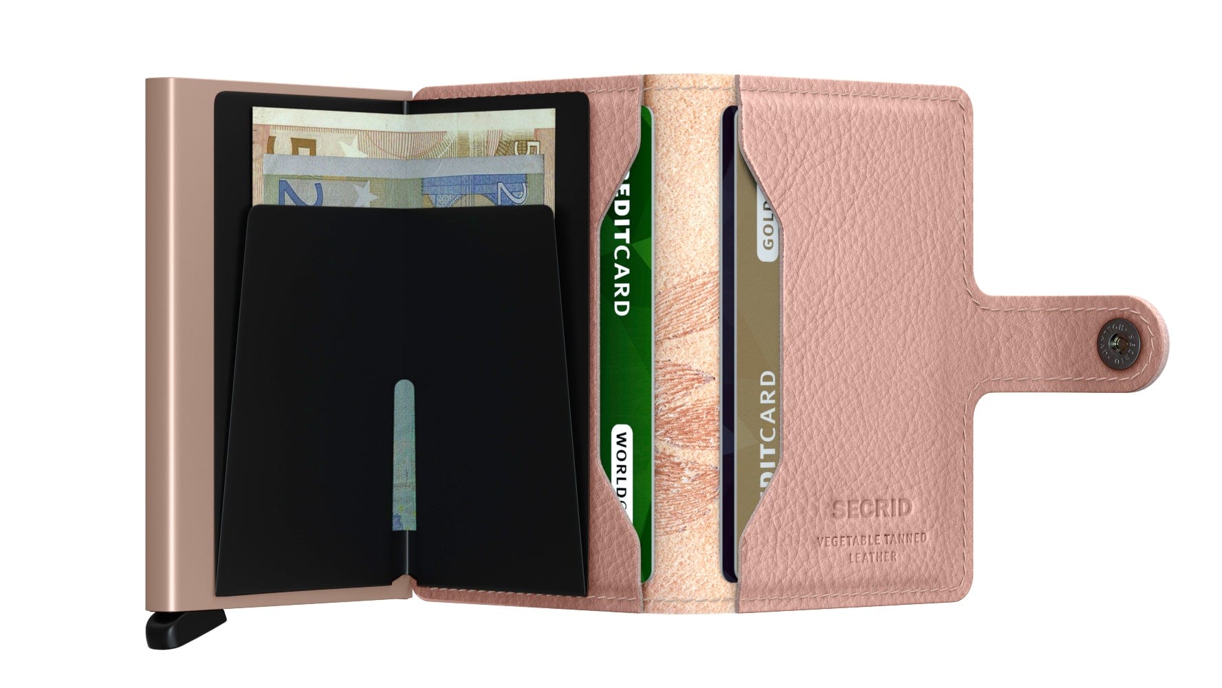 Secrid Wallet Secrid Miniwallet Stitch Magnolia