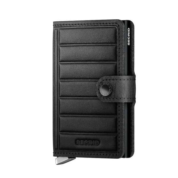 Secrid Wallet Secrid Premium Miniwallet Emboss Lines Black