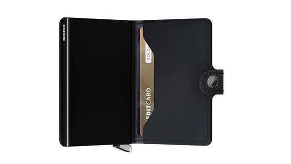 Secrid Wallet Secrid Premium Miniwallet Emboss Lines Black