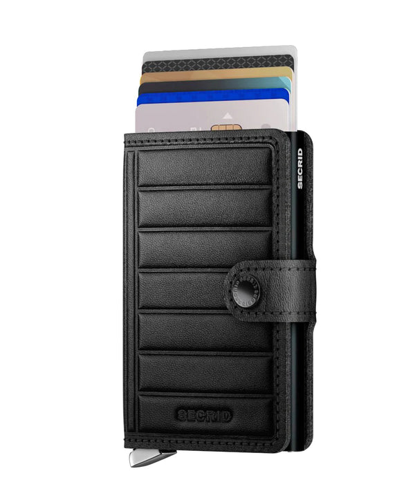 Secrid Wallet Secrid Premium Miniwallet Emboss Lines Black