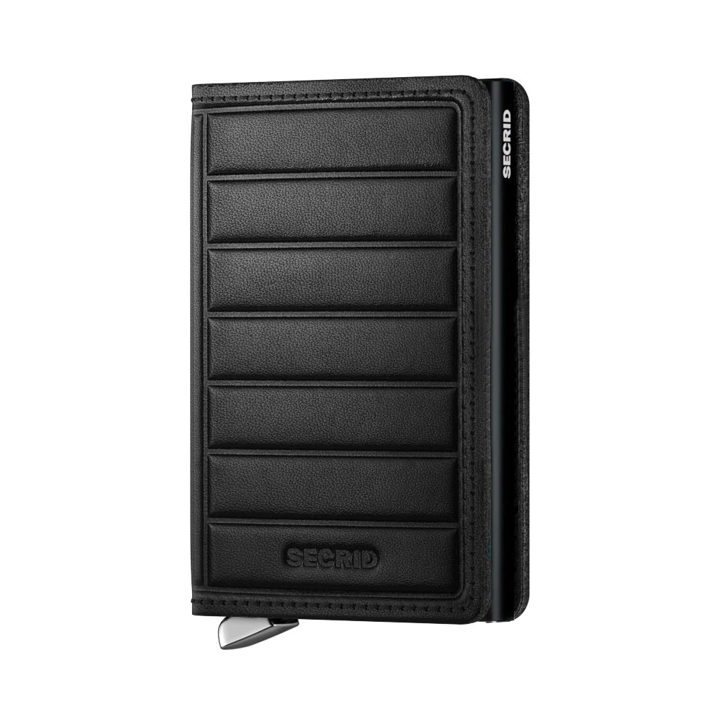 Secrid Wallet Secrid Premium Slimwallet Emboss Lines Black
