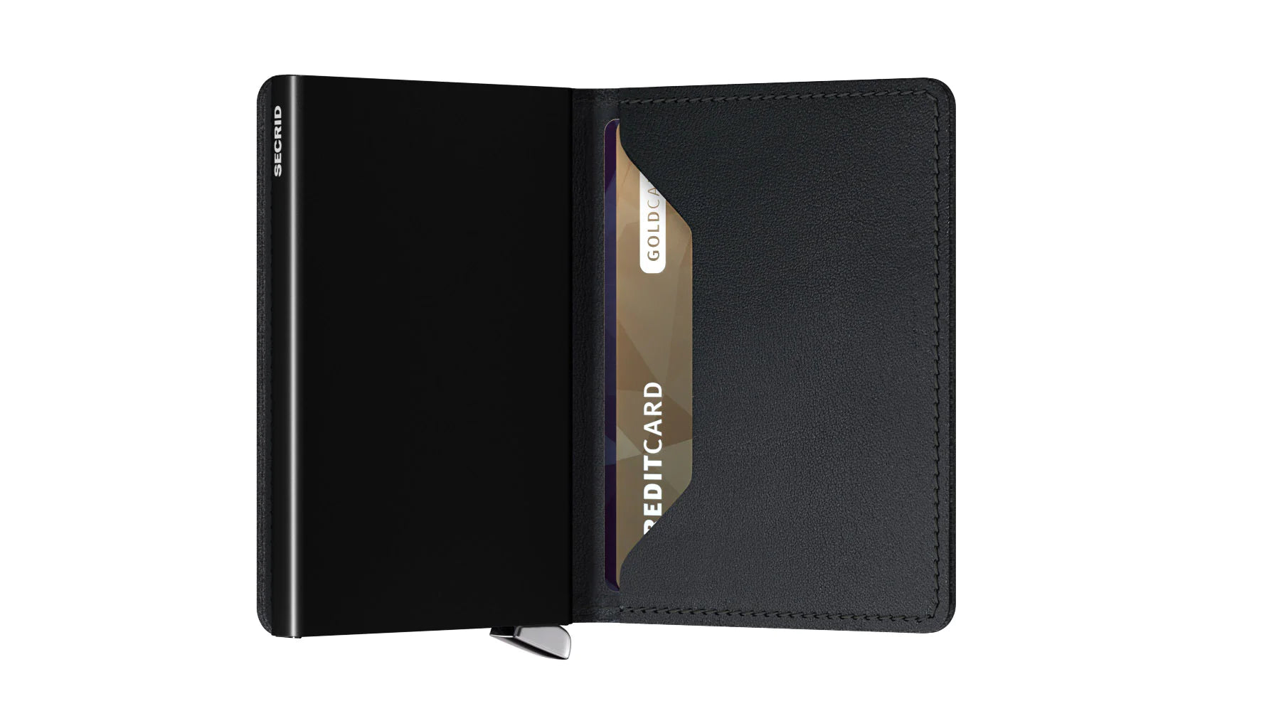 Secrid Wallet Secrid Premium Slimwallet Emboss Lines Black