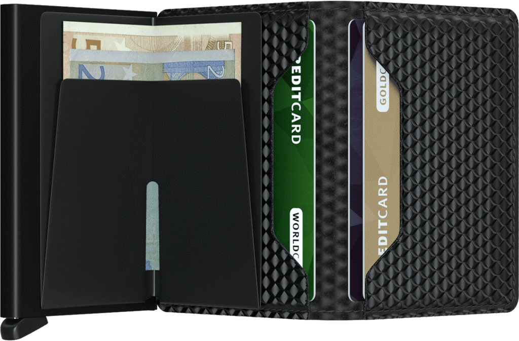 Secrid Wallet Secrid Slimwallet Cubic Black