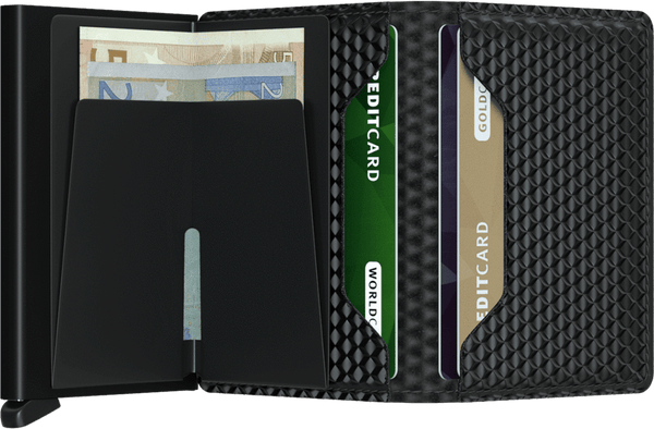 Secrid Wallet Secrid Slimwallet Cubic Black