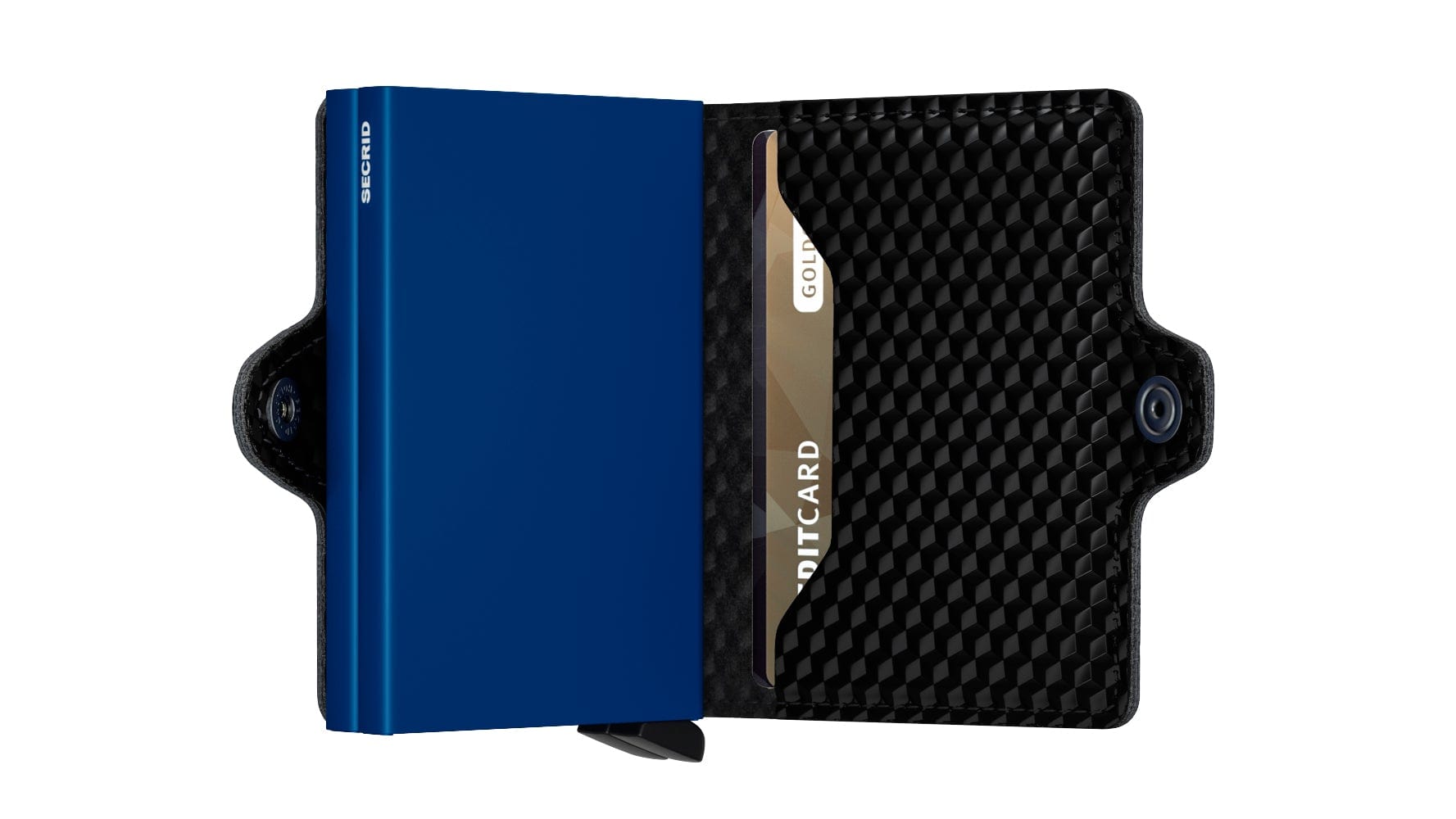 Secrid Wallet Secrid Twinwallet Cubic Black Blue