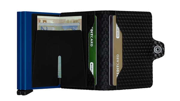Secrid Wallet Secrid Twinwallet Cubic Black Blue