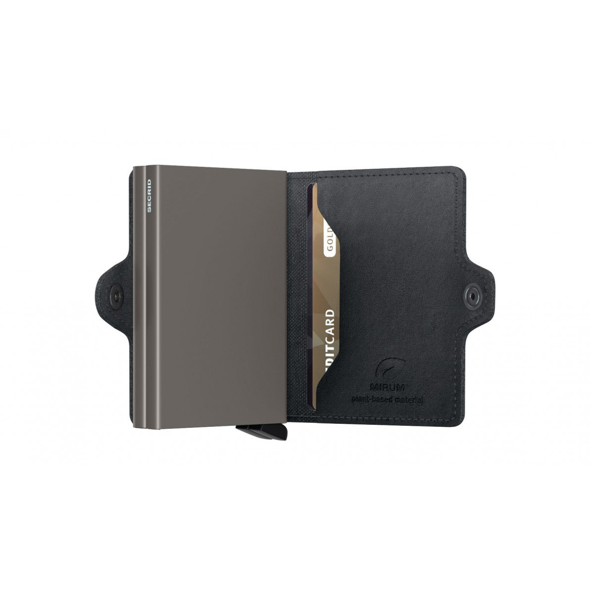 Secrid Wallet Secrid Twinwallet MIRUM Plant-Based Black