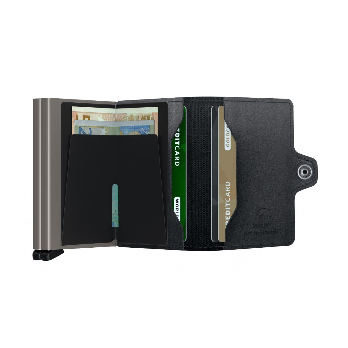 Secrid Wallet Secrid Twinwallet MIRUM Plant-Based Black