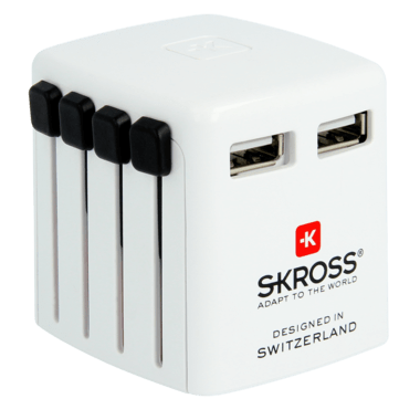 Skross Travel Adapter Skross World USB Charger 2.4A