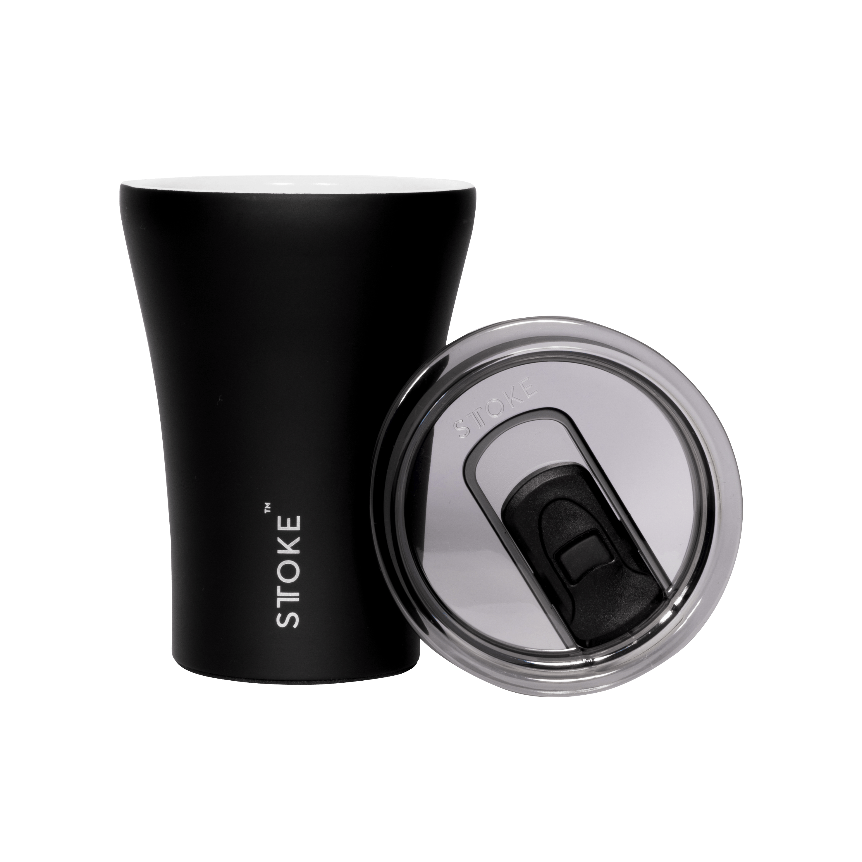 Sttoke Coffee & Tea Cups STTOKE 8OZ - WORLD'S FIRST SHATTERPROOF CERAMIC CUP