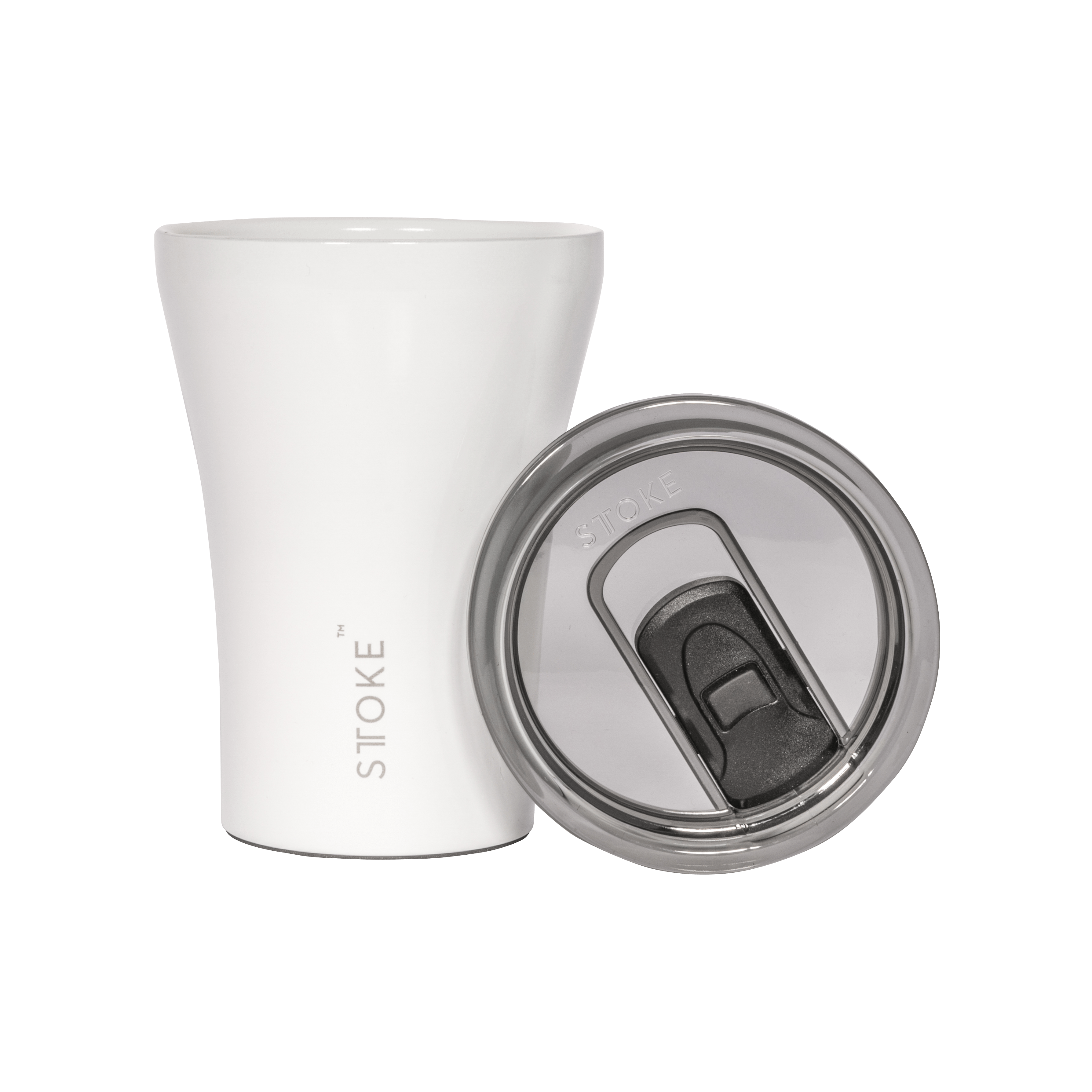 Sttoke Coffee & Tea Cups STTOKE 8OZ - WORLD'S FIRST SHATTERPROOF CERAMIC CUP