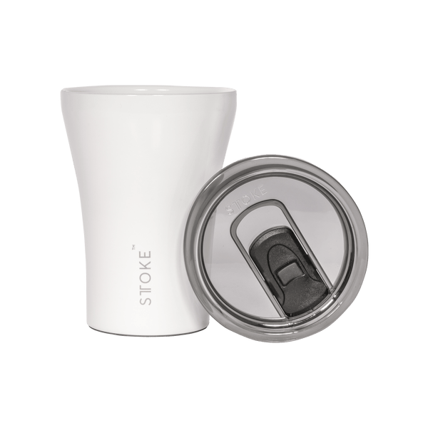 Sttoke Coffee & Tea Cups STTOKE 8OZ - WORLD'S FIRST SHATTERPROOF CERAMIC CUP