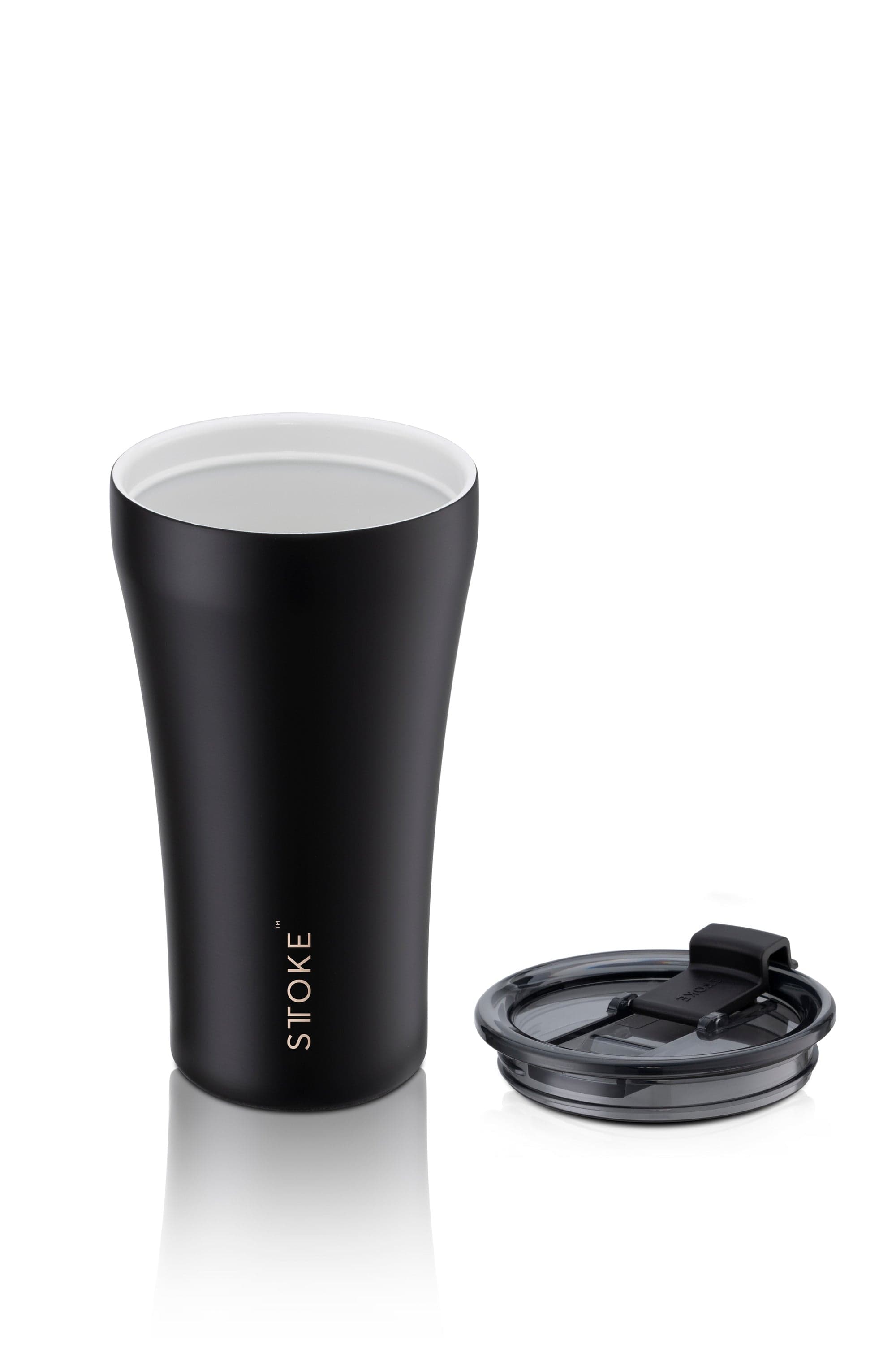 Sttoke Coffee & Tea Cups Sttoke Leakproof - World's First Shatterproof Ceramic Cup