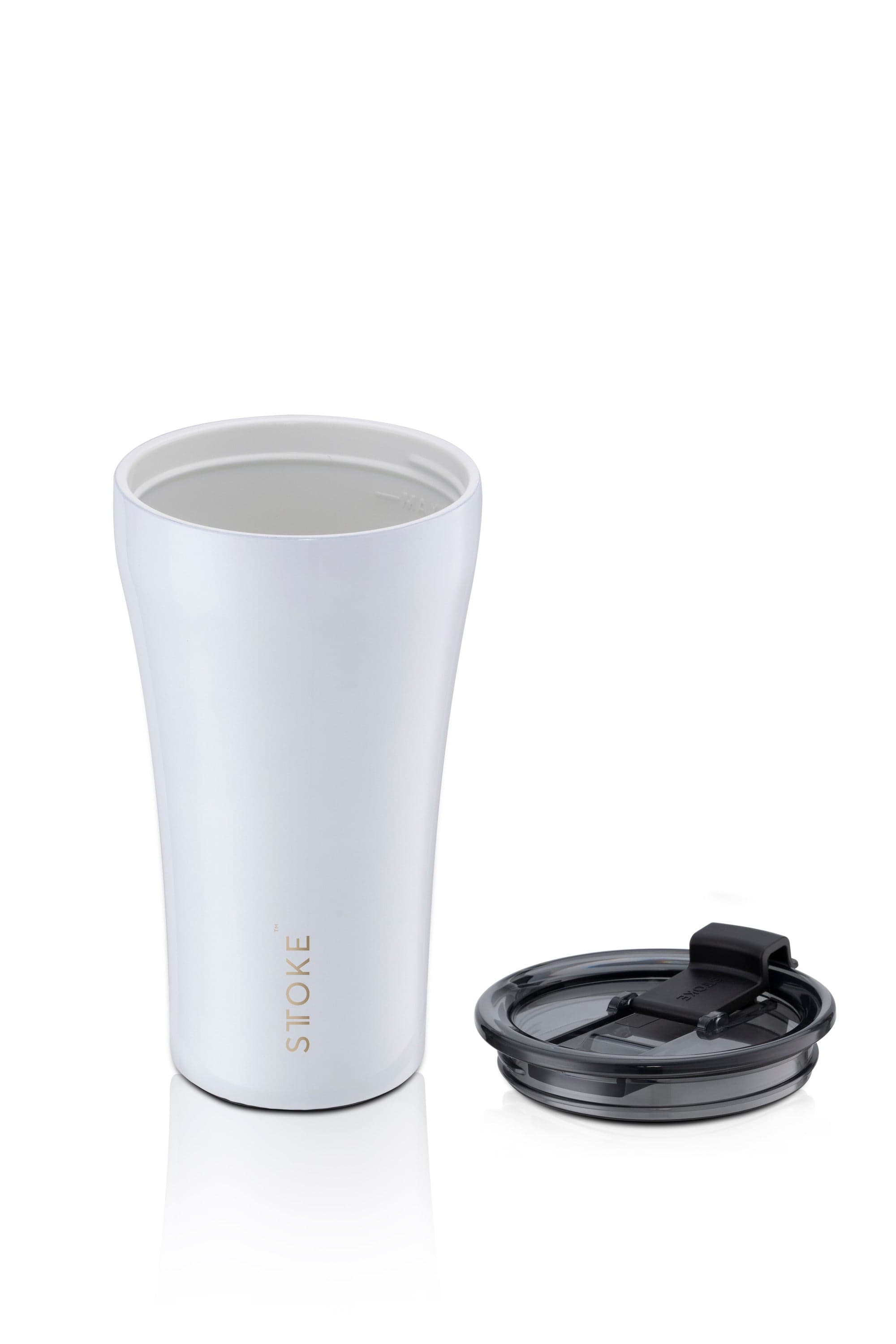 Sttoke Coffee & Tea Cups Sttoke Leakproof - World's First Shatterproof Ceramic Cup