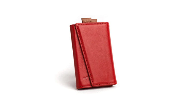 The Frenchie Co Wallet Red/Tan Frenchie Mini Speed Wallet