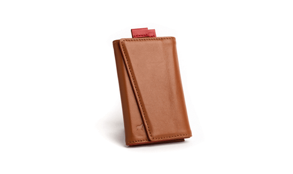 The Frenchie Co Wallet Tan/Red Frenchie Speed Wallet