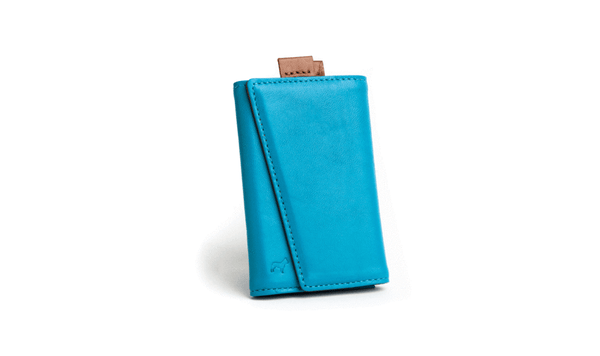 The Frenchie Co Wallet Turquoise/Tan Frenchie Speed Wallet