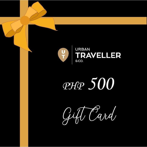 Urban Traveller & Co. Gift Card ₱500.00 Urban Traveller & Co. Gift Card