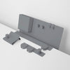 Zenlet Desk Organizers Grey Zenlet the Rack Series